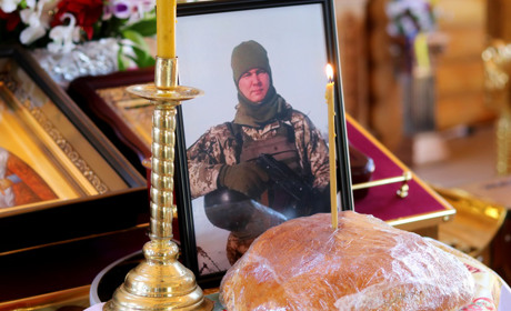 У Нікополі в останню путь провели Захисника України Максима Лукаша