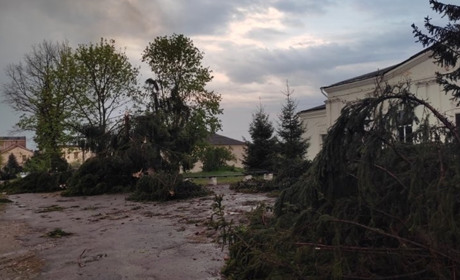 Буревій і вогонь наробили лиха на Корюківщині