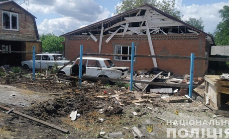 Ворог вдарив по Донеччині авіабомбами, ракетами «повітря-земля», «градами» і "смерчами"
