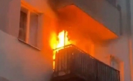 Через куріння у Ніжині в багатоповерхівці горів балкон
