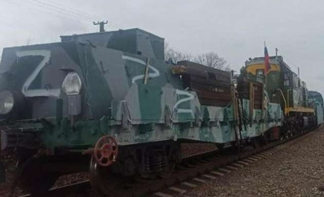 Партизани вивели з ладу російський бронепотяг, пошкодивши колії