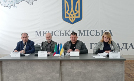 Пресконференція керівництва Менської громади