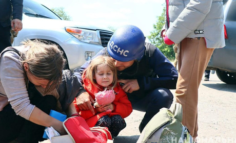 Лінія фронту – Лиман. Поліцейські щоденно евакуюють цивільних
