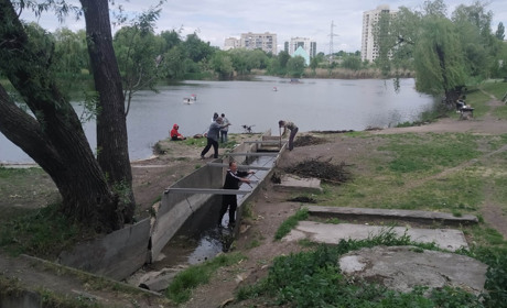 Всіх об’єднала спільна справа, або Як пройшла толока на фрегатівському ставку