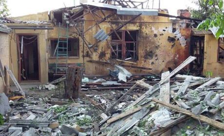 90-й день війни: за добу росіяни зруйнували 40 цивільних об’єктів на Донеччині