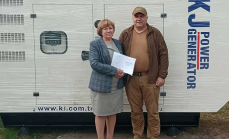 Новий генератор для старокостянтинівської лікарні може забезпечити потребу у світлі всього закладу