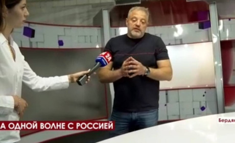 Рашисти запускають пропаганду на захоплених медіа Бердянська