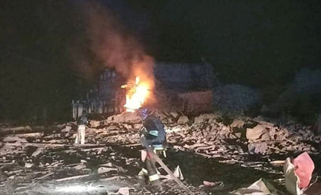 Вночі 30 травня ворог обстріляв Новий Буг на Миколаївщині