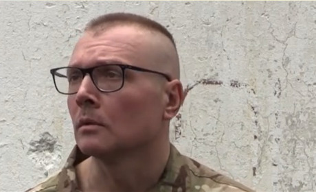 “Азовець” Владислав Дутчак з Жовтих Вод. Його позивний Доцент, він вчив солдат критичному мисленню