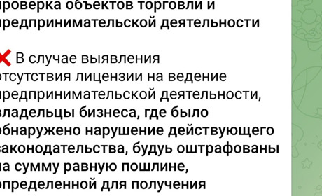 Псевдо-мерія Бердянська перевіряє підприємців на наявність ліцензій