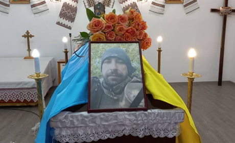 У Дрогобичі простились з Андрієм Шахсіновим, який загинув на передовій