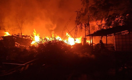 Пожежі та обстріли, Лозова без води. Сотий день війни на Харківщині