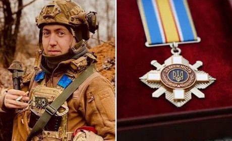 Воїна із Сарненщини нагородили орденом «За мужність»