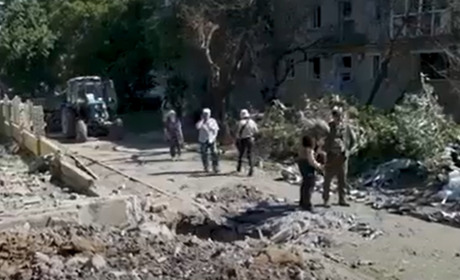 Ракетного удару по Кураховому вночі завдали війська рф: відео наслідків