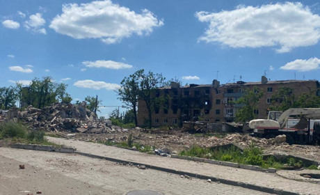 У Волновасі окупанти розібрали будинки по вулиці Центральній: фотофакт