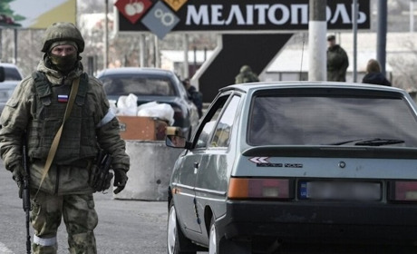 На блокпости під Мелітополем замість росіян зайшли «днрівці»