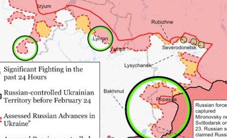 ТОП-5 онлайн карт, де можна подивитися про хід бойових дій в Україні