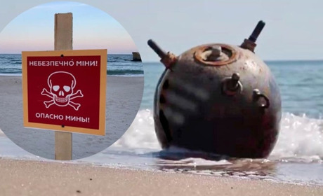 Небезпека поруч: на пляжі в Одеській області знову здетонувала російська міна