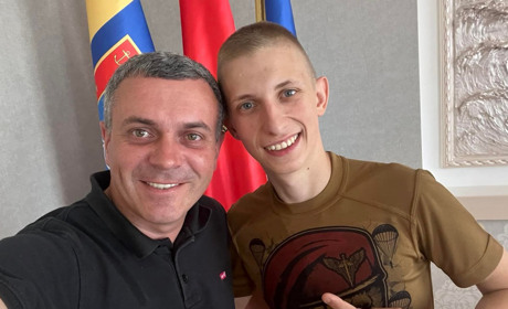 Мер Балти Сергій Мазур зустрівся з Героєм Олександром Стрілцем