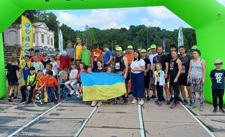 У Жовтих Водах відбулися змагання з дитячого дуатлону та біготлону