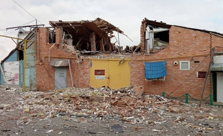 В Оріхові та Малій Токмачці росіяни знищують інфраструктуру. Ворог обстрілює українських захисників