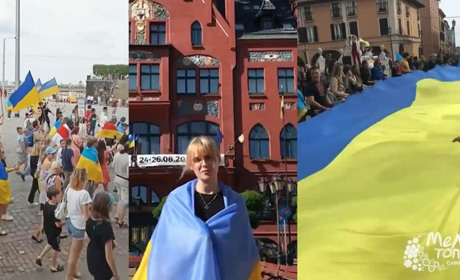 Мелітопольців привітали з Днем Конституції зворушливим відео