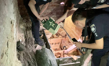 На Чернігівщині знайдено боєприпаси російських окупантів
