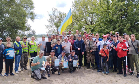На ХАЕС пройшли відкриті змагання з риболовлі: визначили кращих та зібрали кошти на ЗСУ