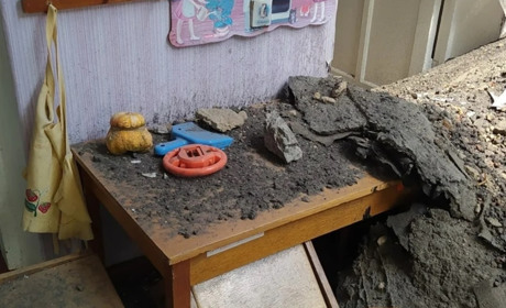 Через обстріли в Оріхові зруйновано дитячий садок та музичну школу
