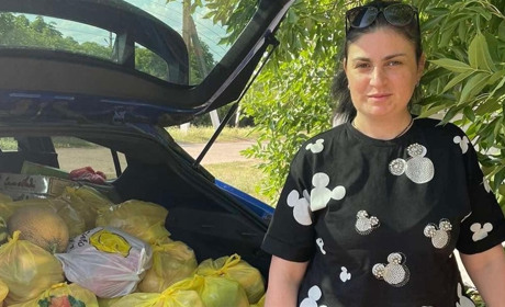 Волонтери роздали продуктові набори жителям села Братське