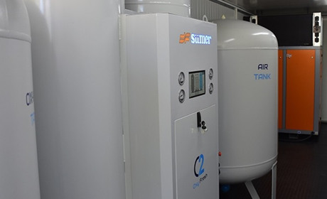 У Старокостянтинові запустили кисневу станцію