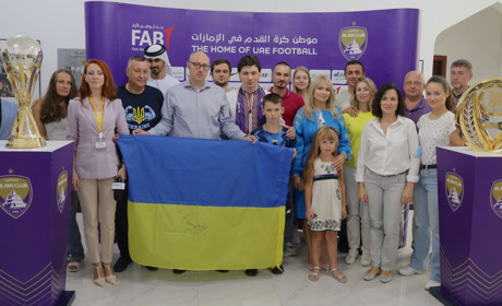 У Посольстві України в ОАЕ відбулася презентація трофеїв футбольного клубу «Аль-Айн»