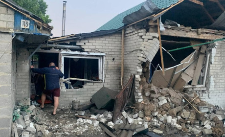 Російські окупанти обстріляли Георгієвку та Красногорівку. Є поранені