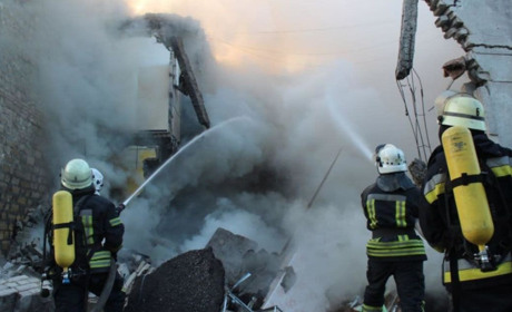 Рятувальники ліквідували пожежу на Одещині, яка виникла внаслідок обстрілу