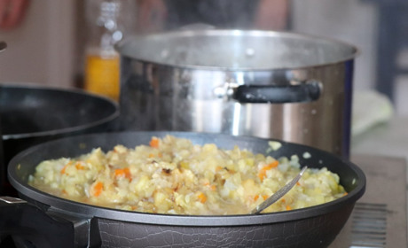 У П’ятихатському Центрі розміщення переселенців облаштувалали харчоблок