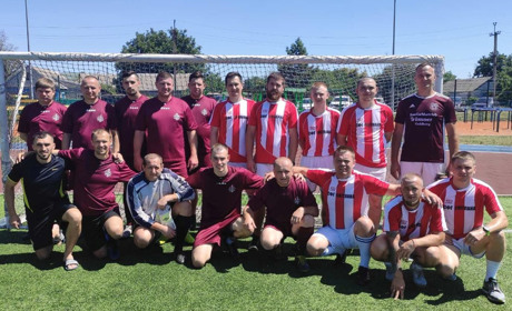 Футболісти з Добропілля взяли участь у благодійному турнірі на підтримку ЗСУ