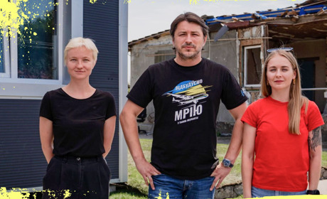 Тимчасові приватні будинки. Новий проєкт від фонду Сергія Притули для українців, які втратили житло