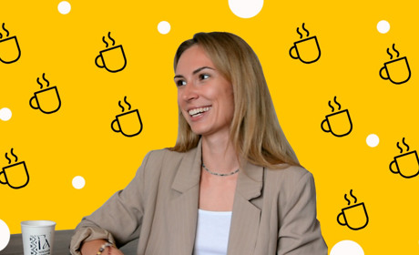 Розмова "За чашкою кави" з Ілоною Вовк про відкриття бізнесу під час війни та життя у Гадячі. Відео