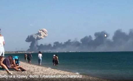 У Криму пролунали вибухи (фото)