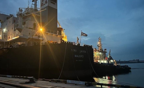 З порту Одещини вийшов п’ятий караван з агропродукцією