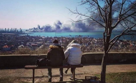 Стало відомо, хто потопив «Саратов» у Бердянську