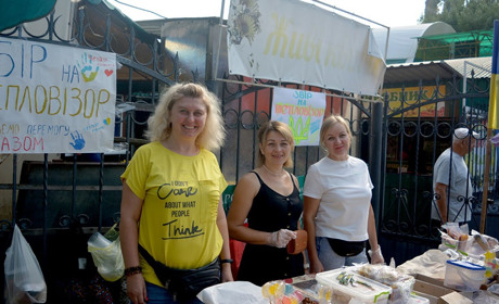 У Гадячі під час благодійного ярмарку на тепловізор зібрали майже 20 тисяч гривень