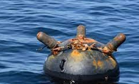 У ВМС України показали відео знешкодження протикорабельної міни біля узбережжя Одещини