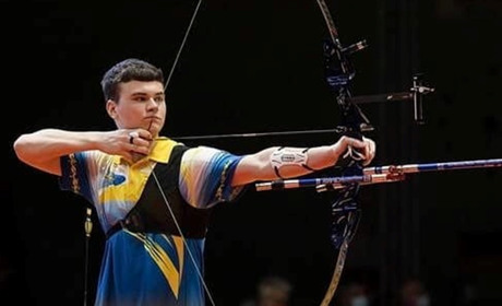 Олександр Криворучко - бронзовий призер чемпіонату Європи зі стрільби з лука серед юніорів у команді