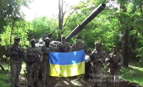"Пам'ятайте, ми поруч": військові ЗСУ записали вітання для херсонців з нагоди Дня Незалежності