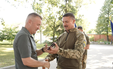 Голову Великобудищанської громади нагородили Почесною відзнакою «ОТУ Суми»