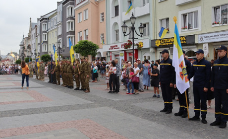 Як Дрогобич зустрів День Незалежності України: фоторепортаж