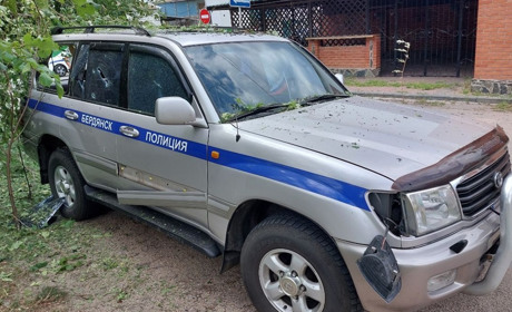 У Бердянську підірвали автомобіль заступника начальника окупаційного ДАЇ. Він помер у лікарні