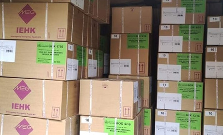 Торецька громада отримала медичні набори для надання невідкладної допомоги