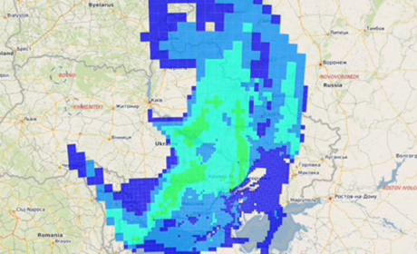 В Україні зробили прогноз розповсюдження радіації при аварії на ЗАЕС. Куди піде хмара